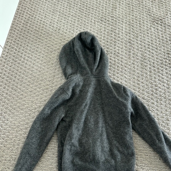 Burberry Charcoal Gray Kids Hoodie - Picture 3 of 4
